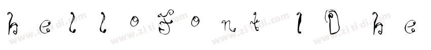HelloFont ID HeiKa字体转换